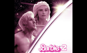 Space-themed Barbie 2 movie poster.